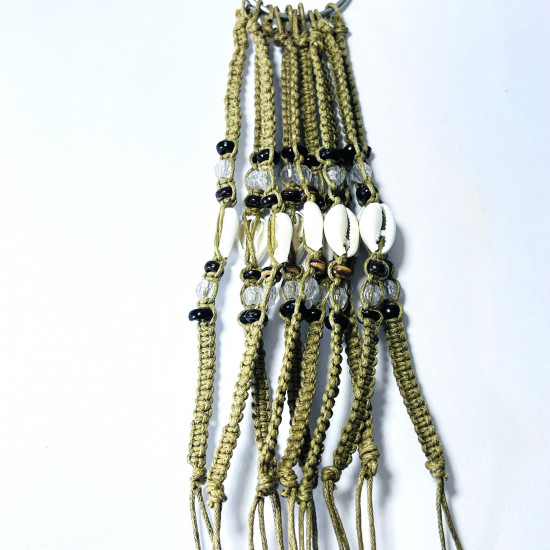 Fournisseur bracelets fantaisies, Lot Bracelets exotiques Marron N°702