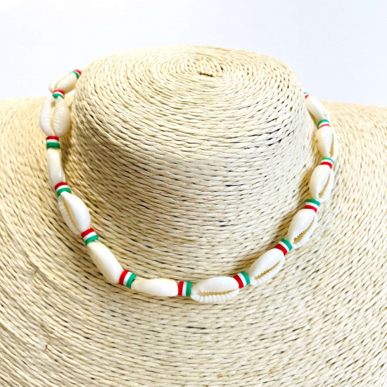 Achat en gros colliers coquillages cauris coloris Italie - Felizz