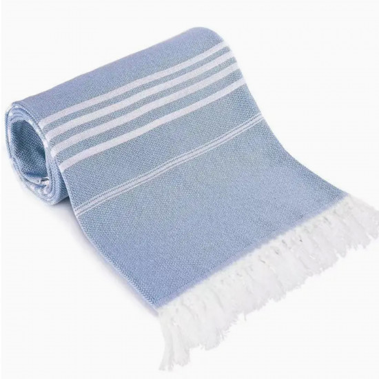 Großhändler Fouta, dunkelblaues Fouta-Handtuch für den Strand - Felizz