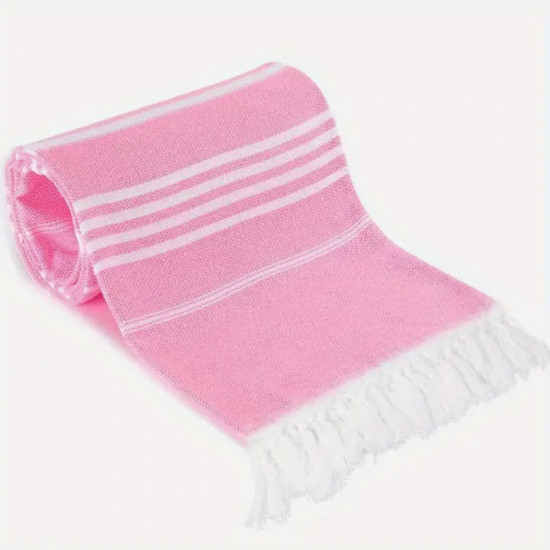 Mayorista fouta, toalla de playa fouta rosa - Felizz
