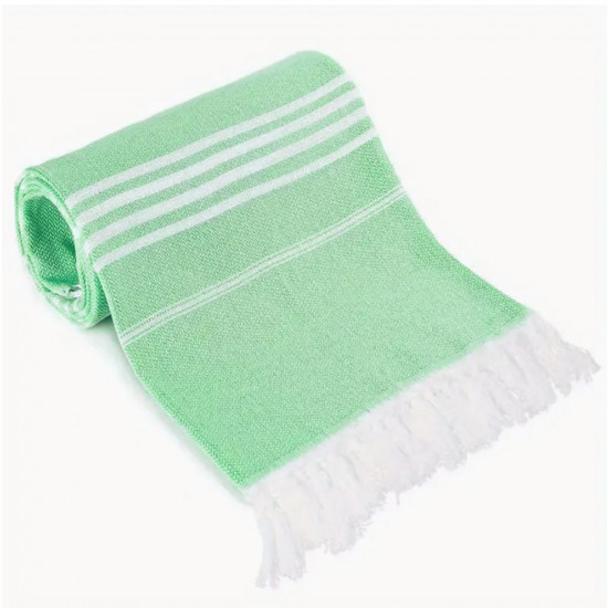 Mayorista fouta, toalla de playa fouta verde - Felizz