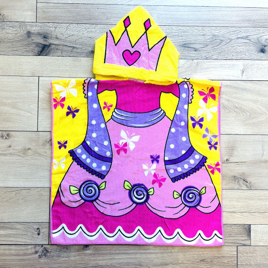 Capa de baño infantil princesa, toallas de playa al por mayor