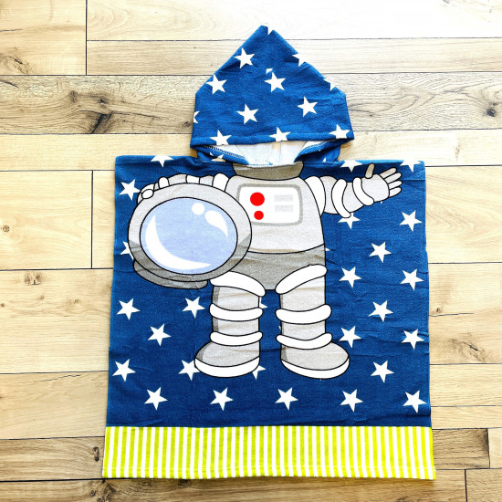 Capa de baño niño astronauta, toallas de playa al por mayor