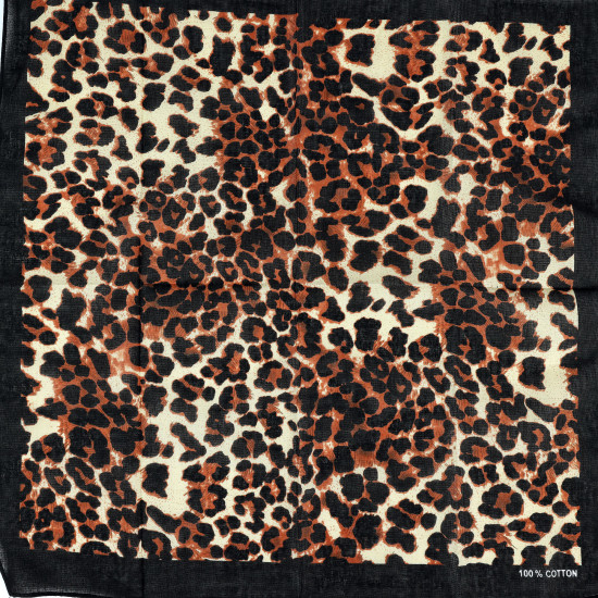 Großhändler für Bandanas und Modeaccessoires, Leopardenmuster - Felizz