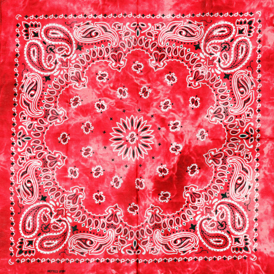 Wholesale bandanas and fashion accessories, red gradient - Felizz