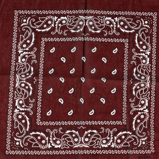 Wholesale bandanas and fashion accessories, brown model