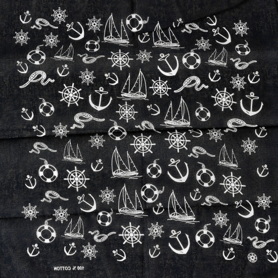 Grossiste bandanas et accessoires de mode, modèle motifs marins