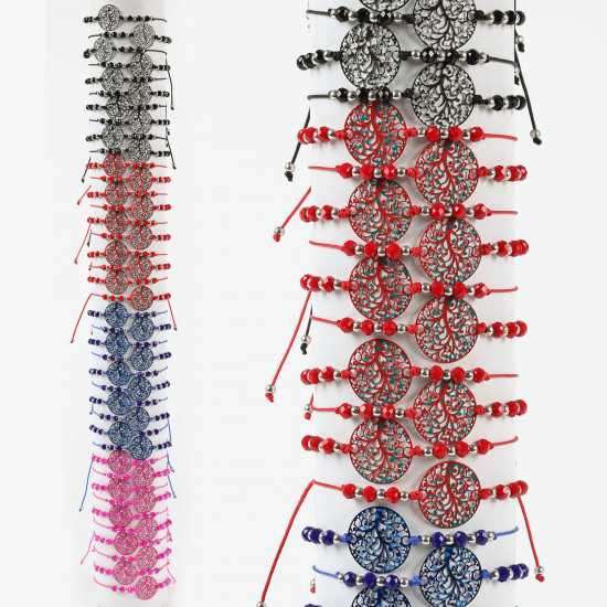 Grossiste bracelets fantaisies sur tube tendance, modèle GA2146- Felizz