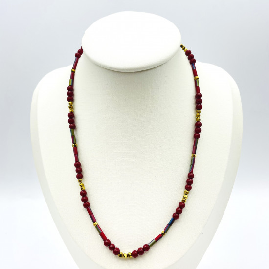 Fornitore di collane di perle, fantasia, collana di perle balinesi GN18-45N