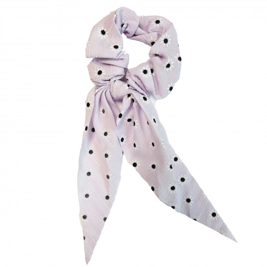 Grossiste chouchou, lot chouchou foulard violet - Felizz