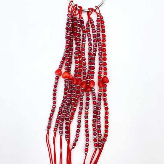 Fornitore bracciali, fantasia, Bracciali cuore esotico strass N°1100