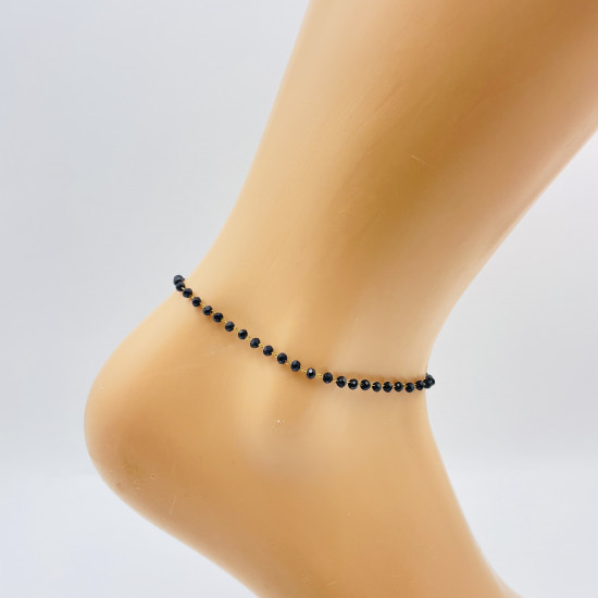 Fournisseur chaînes de chevilles acier inoxydable colorées GN18-47A NOIR