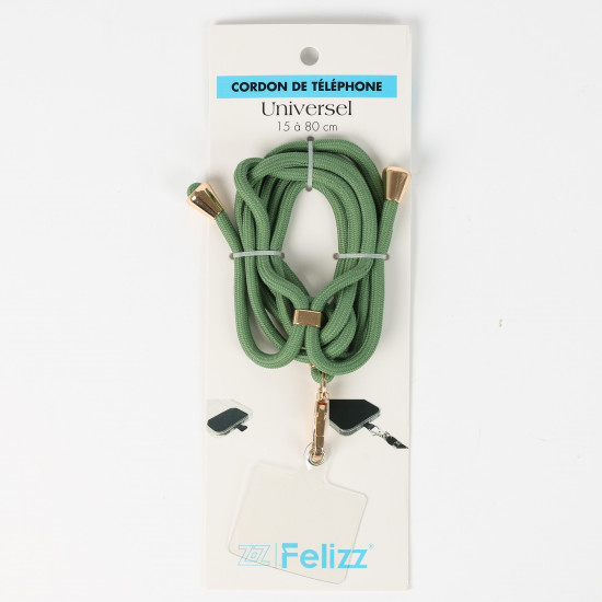 Anbieter von Modeaccessoires, grüne Telefonschnur - Felizz