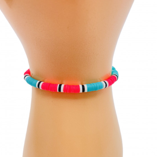 Bracciali heishi fine G130-34, gioielli di moda all'ingrosso