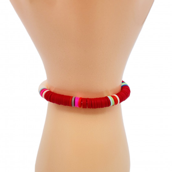 Thick heishi bracelets G130-42, wholesale costume jewelry