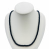 Collana di heishi nero fine