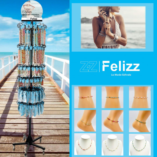 Joyas de acero inoxidable Les élégantes (display) | Felizz