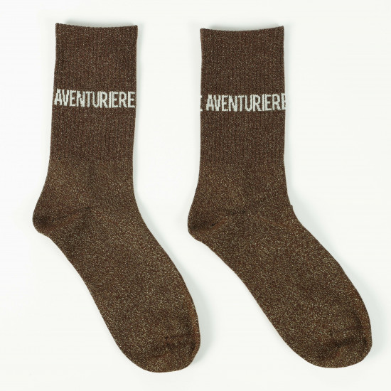 Supplier glitter socks, model AVENTURIERE