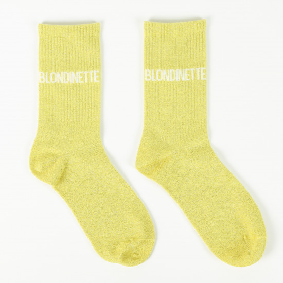Proveedor calcetines de purpurina, modelo BLONDINETTE