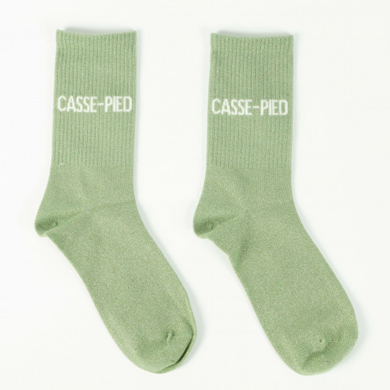 Proveedor calcetines de purpurina, modelo CASSE-PIED