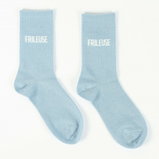 Supplier glitter socks, model FRILEUSE