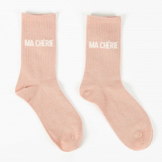 Proveedor calcetines con purpurina, modelo MA CHÉRIE