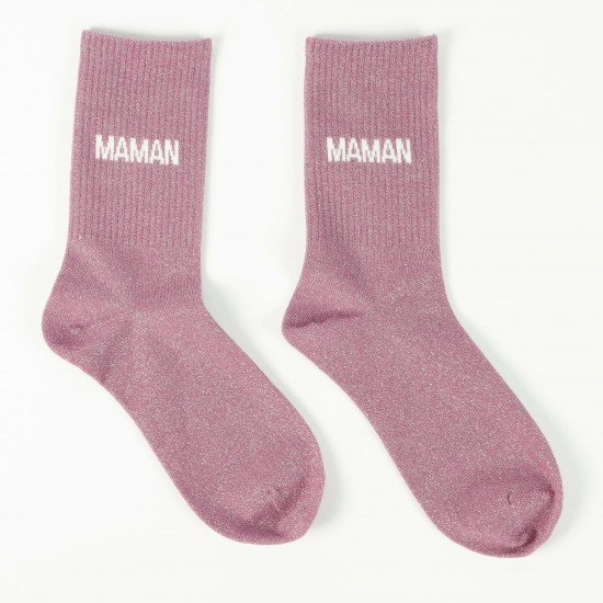 Supplier glitter socks, model MAMAN