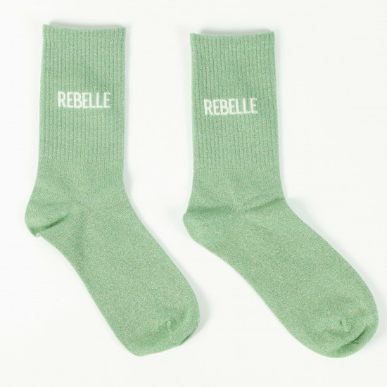 Anbieter von Pailletten-Socken, Modell REBELLE