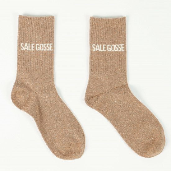 Proveedor de calcetines con purpurina, modelo SALE GOSSE