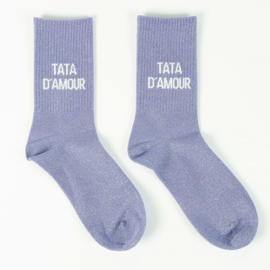 Supplier glitter socks, model TATA D'AMOUR