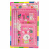 Set de papeterie fille lapin coloriage