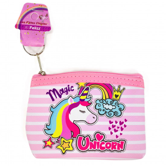 Proveedor gadget para niñas, venta al por mayor monedero unicornio 7