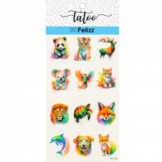 Wholesale ephemeral tattoos, for professionals FH338 - Felizz
