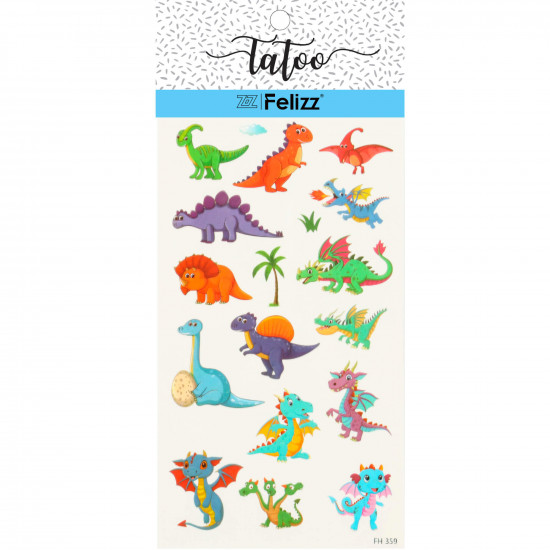Wholesale ephemeral tattoos, for professionals FH359 - Felizz
