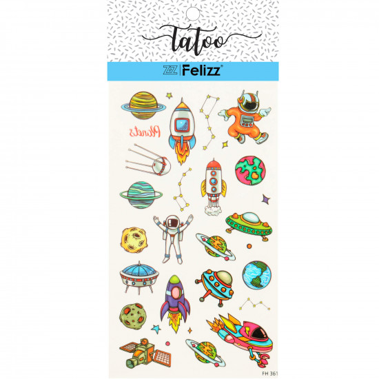 Wholesale ephemeral tattoos, for professionals FH361 - Felizz