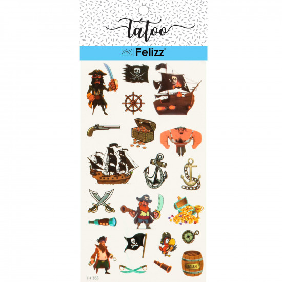 Tatuajes efímeros al por mayor, para profesionales FH363 - Felizz