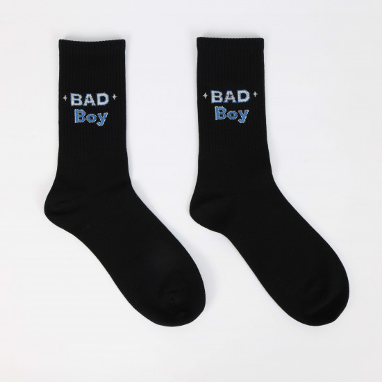 Proveedor mensaje calcetines, modelo BAD BOY