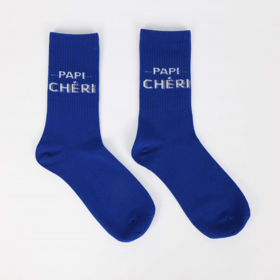 Proveedor de calcetines con mensaje, modelo PAPI CHÉRI