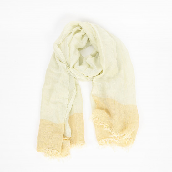 Foulard long crème pailleté, fournisseur foulard Felizz