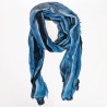 Dark blue long scarf