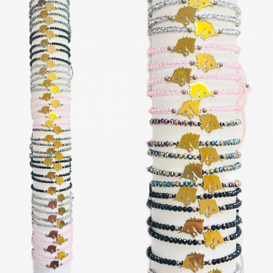 Wholesaler fancy bracelets on trendy tube, model GA2157 - Felizz