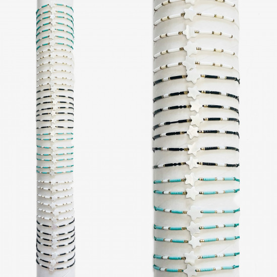 Grossiste bracelets fantaisies sur tube tendance, modèle GA2168 - Felizz