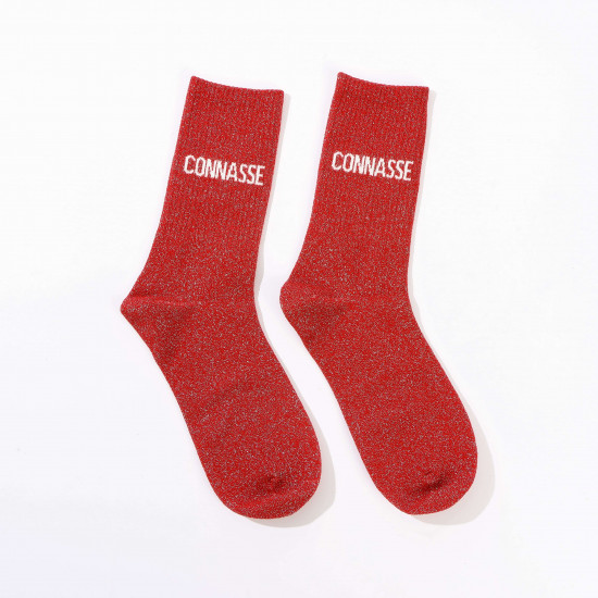 Großhandel: CONNASSE Glitzersocken für Frauen