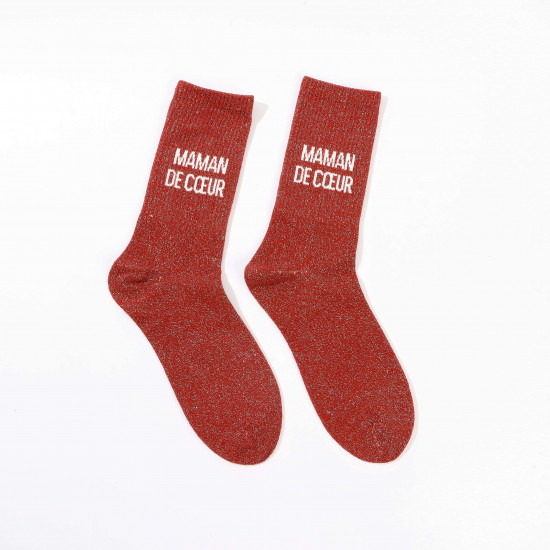 Moda mujer: calcetines de lentejuelas MAMAN DE COEUR al por mayor