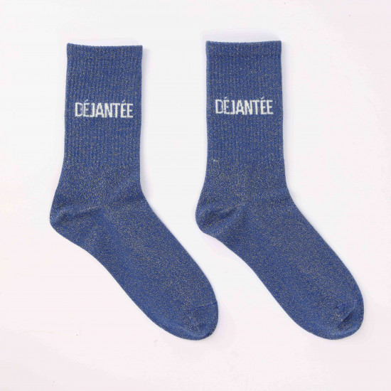 Glänzende Modeaccessoires - Glitzersocken DÉJANTÉE