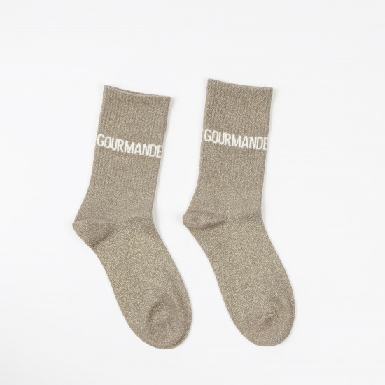 Le must-have mode : les chaussettes à paillettes GOURMANDE FELIZZ