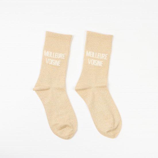 MEILLEURE VOISINE glitter socks: the FELIZZ star accessory
