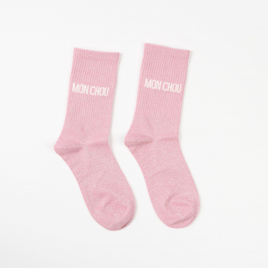 Glitter socks for all-season sparkle MON CHOU