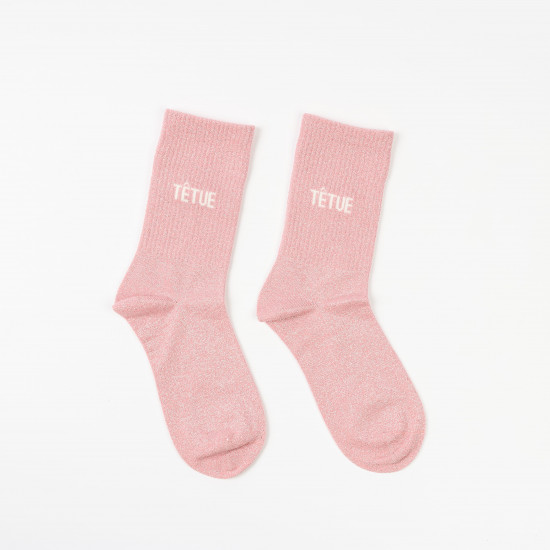 Socken mit Pailletten TÊTUE FELIZZ - Glanz & Stil
