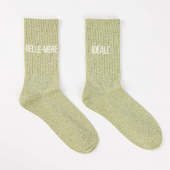 Socken mit Pailletten machen den Unterschied